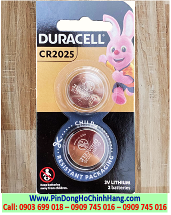Pin Duracell DLCR2025 _CR2025